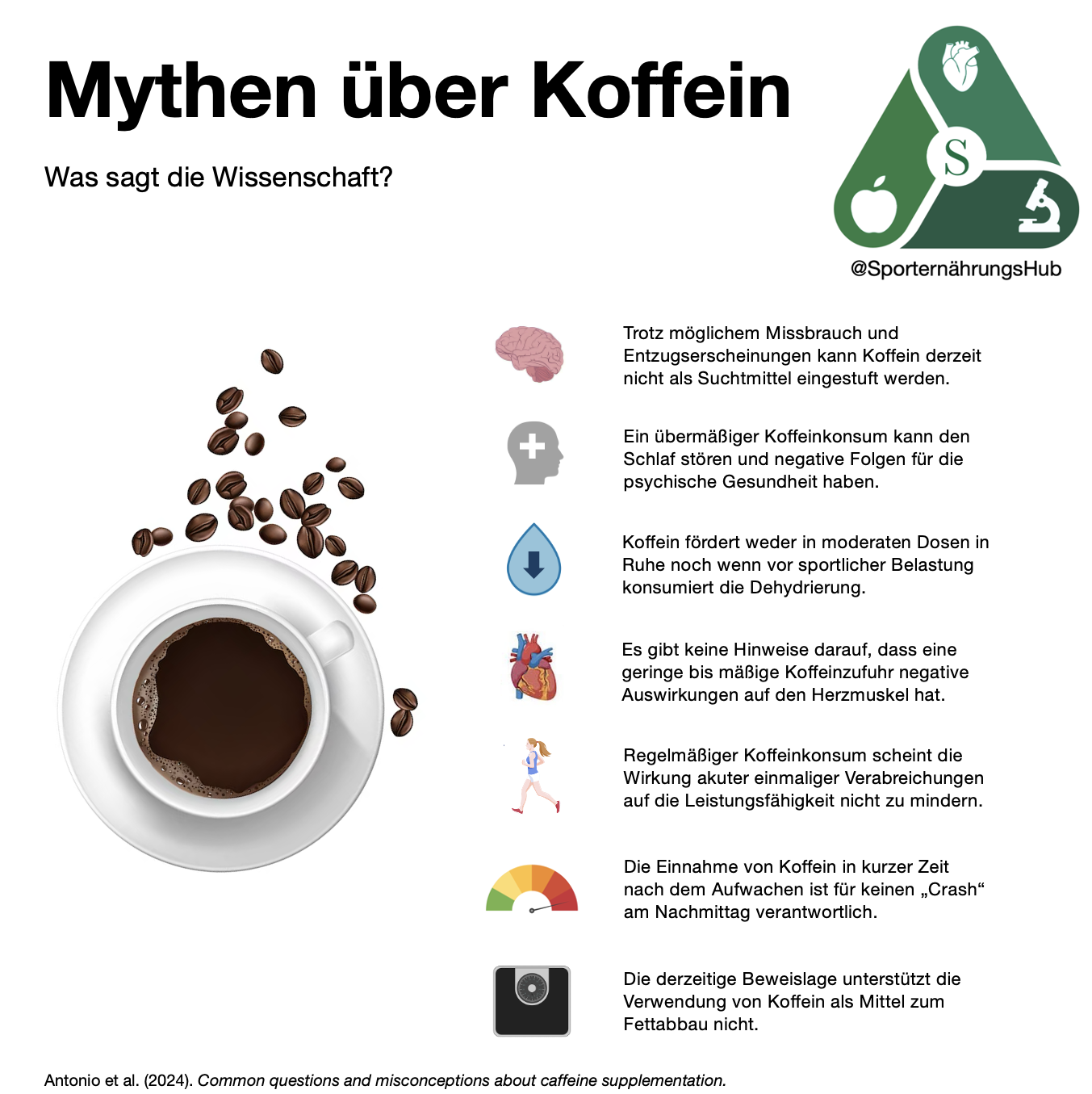 Mythen über Koffein: Was sagt die Wissenschaft?